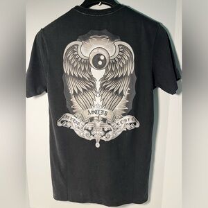 Von Dutch Unisex Short Sleeve Crew Neck Cotton Blend Graphic Tshirt